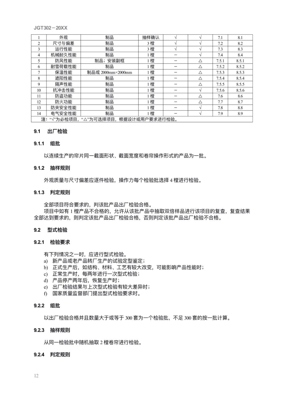 JG/T302-2022 《卷簾門窗》建筑工業(yè)行業(yè)產(chǎn)品標(biāo)準(zhǔn)