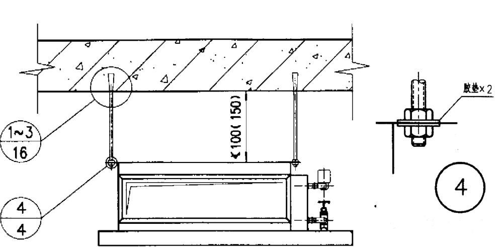風機盤管安裝技術要求、示意圖與節(jié)點說明